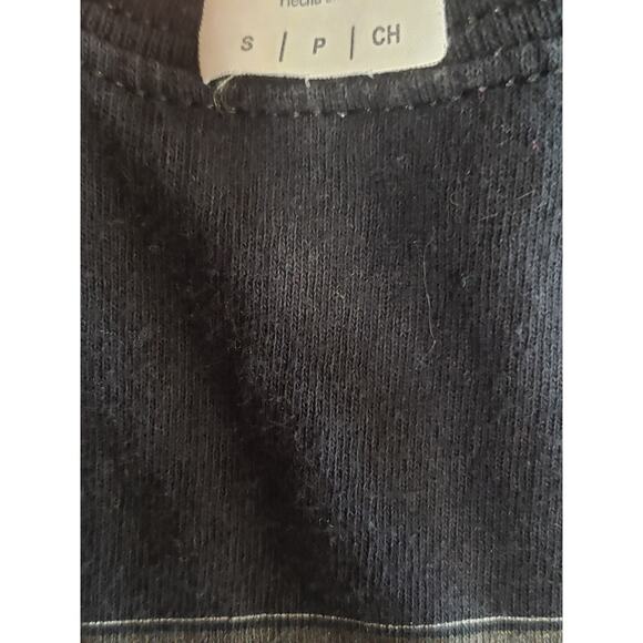 Anime Print Black Short Sleeved Shirt - Size Small - Picture 2 of 5